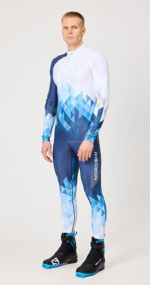 NSV690125 Гоночный костюм Nordski Race Blue