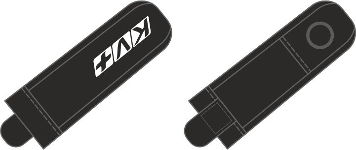 9G03.1 Напальчник KV+ Touch screen for gloves black р.L
