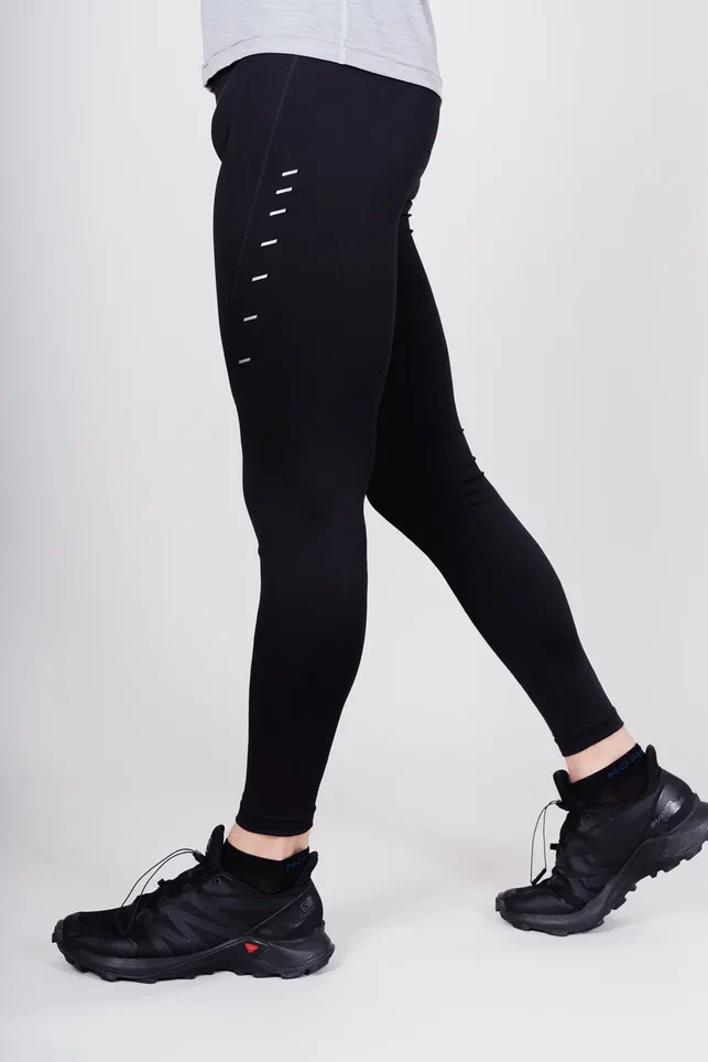 NSJ179100 Лосины NORDSKI Run JR black р.164