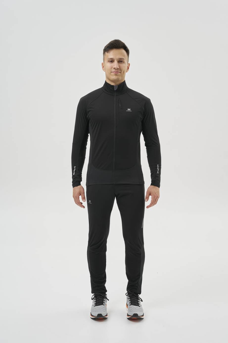 NSM666100 Тренировочная куртка Nordski Race Black