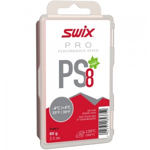 PS08-6 Парафин SWIX (-4/+4) RED р.60 гр