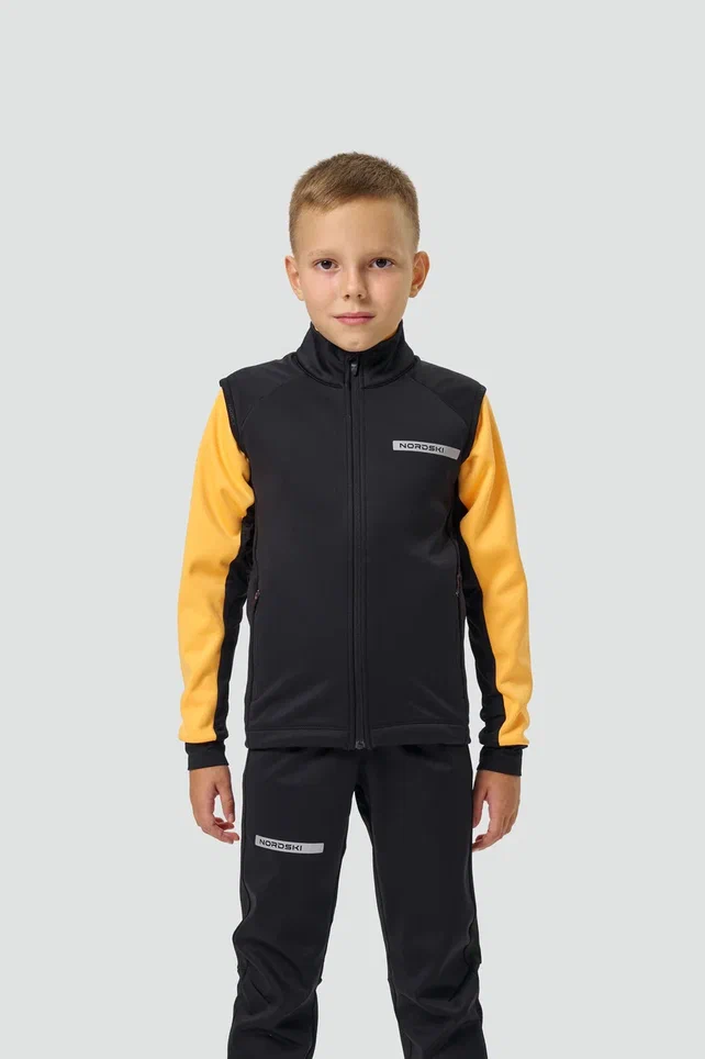 NSJ669100 Жилет тренировочный Nordski Jr. Core Black
