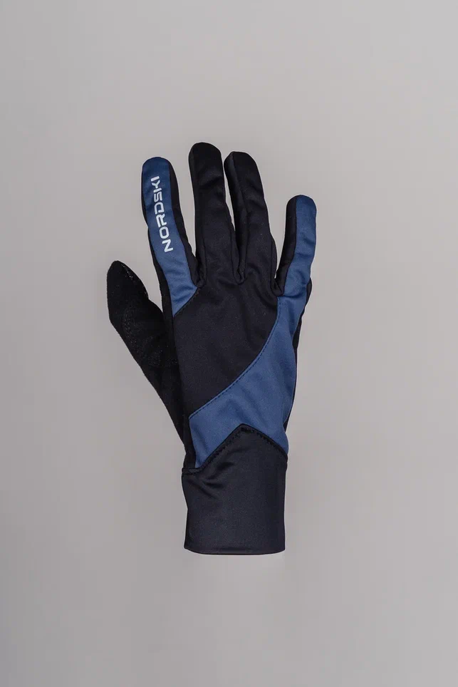 NSU327125 Перчатки NordSki Pro Black/Indigo Blue р.S