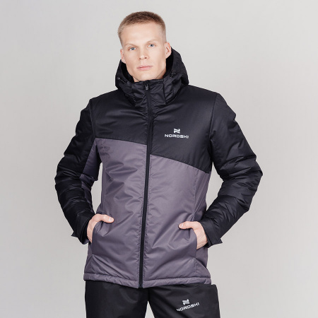 NSM346201 Куртка утепленная NORDSKI ACTIVE black/grey р.S
