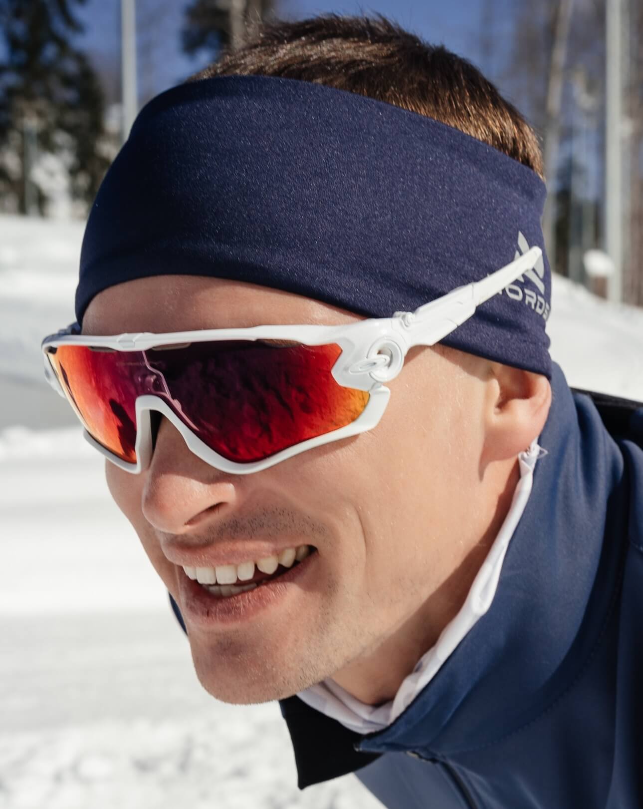 NSV231021 Повязка NordSki Warm Blueberry
