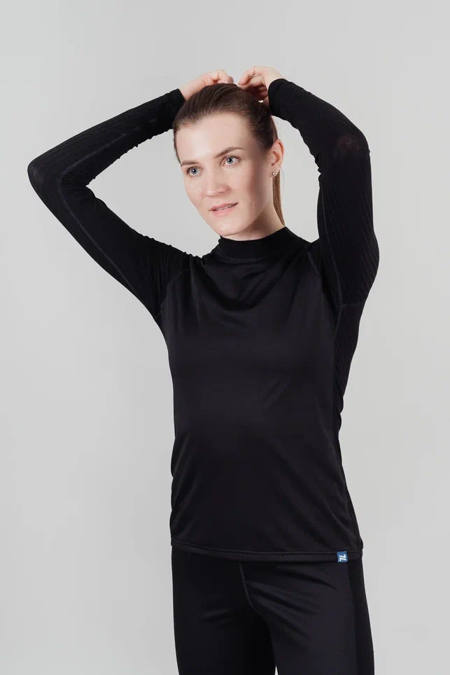 NSW360100 Рубашка NordSki Active Pro WS black р.M