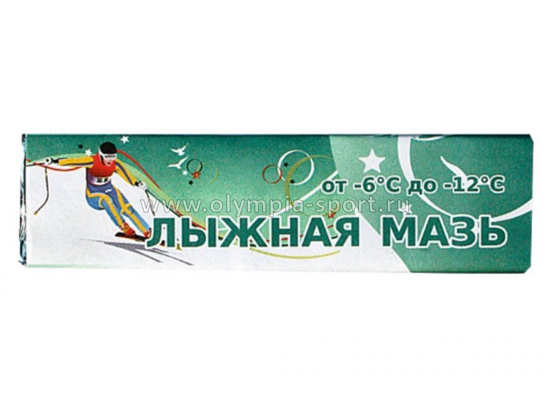 74 Мазь держания SKI TIME тип (Висти) (-5...-12) зел. р.40 гр.