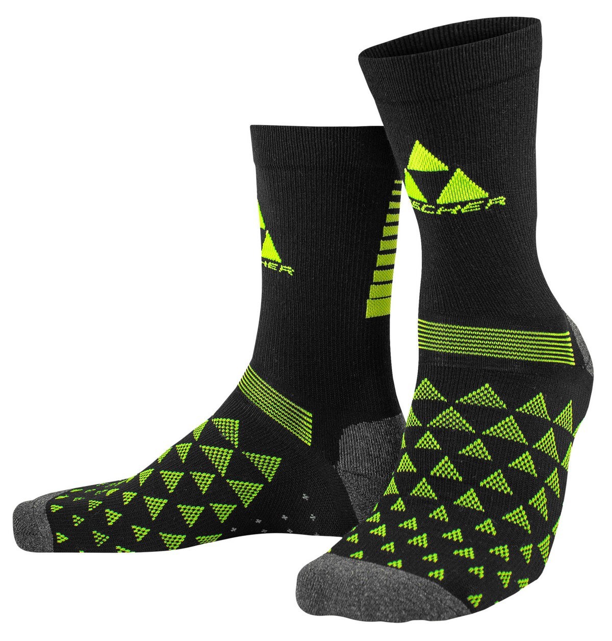 GR8243-101 Носки FISCHER Nordic черн/неон р.39-41