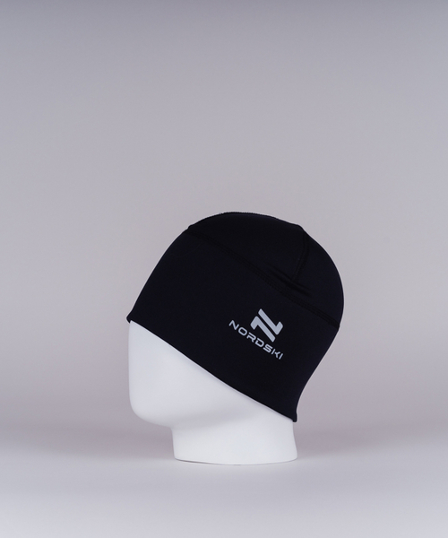 NSV228100 Тренировочная шапка Nordski Warm Black р.М