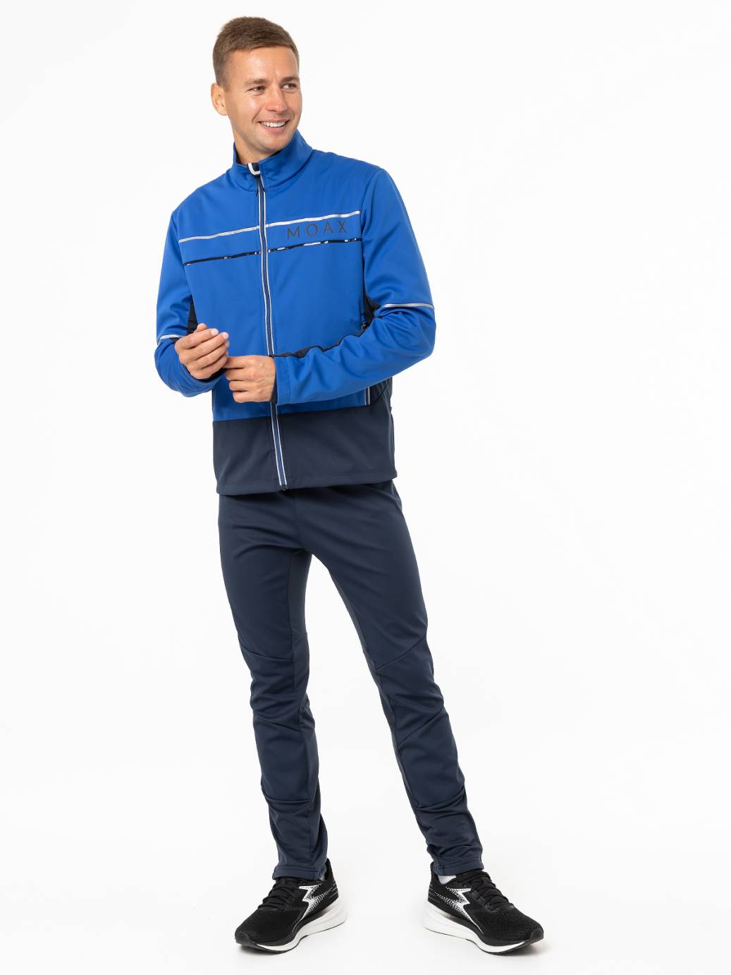 SW212211-72107 Куртка муж. MOAX Tokke Softshell олимп.синий р.XL
