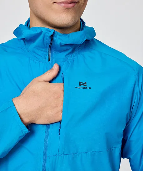 NSM193071 Ветровка Nordski Easy Run Cobalt