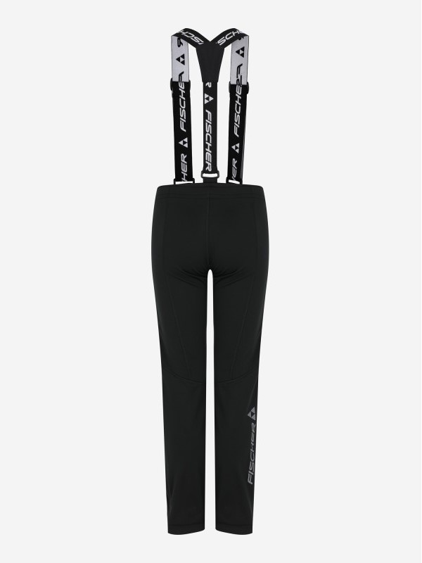 GR8255-100 Брюки дет. FISCHER Softshell Wam black р.164