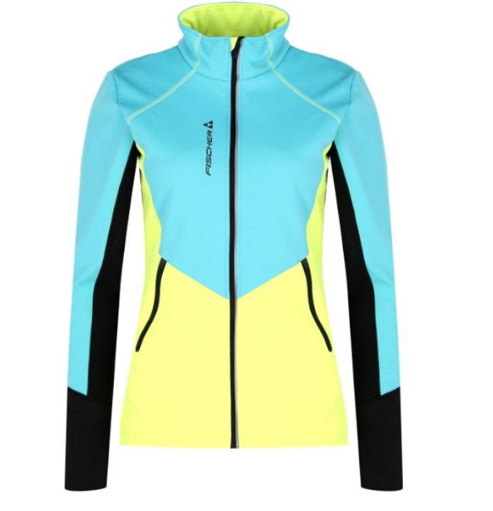 GR8132-400 Куртка дет. FISCHER Softshell Warm бирюз. р.152