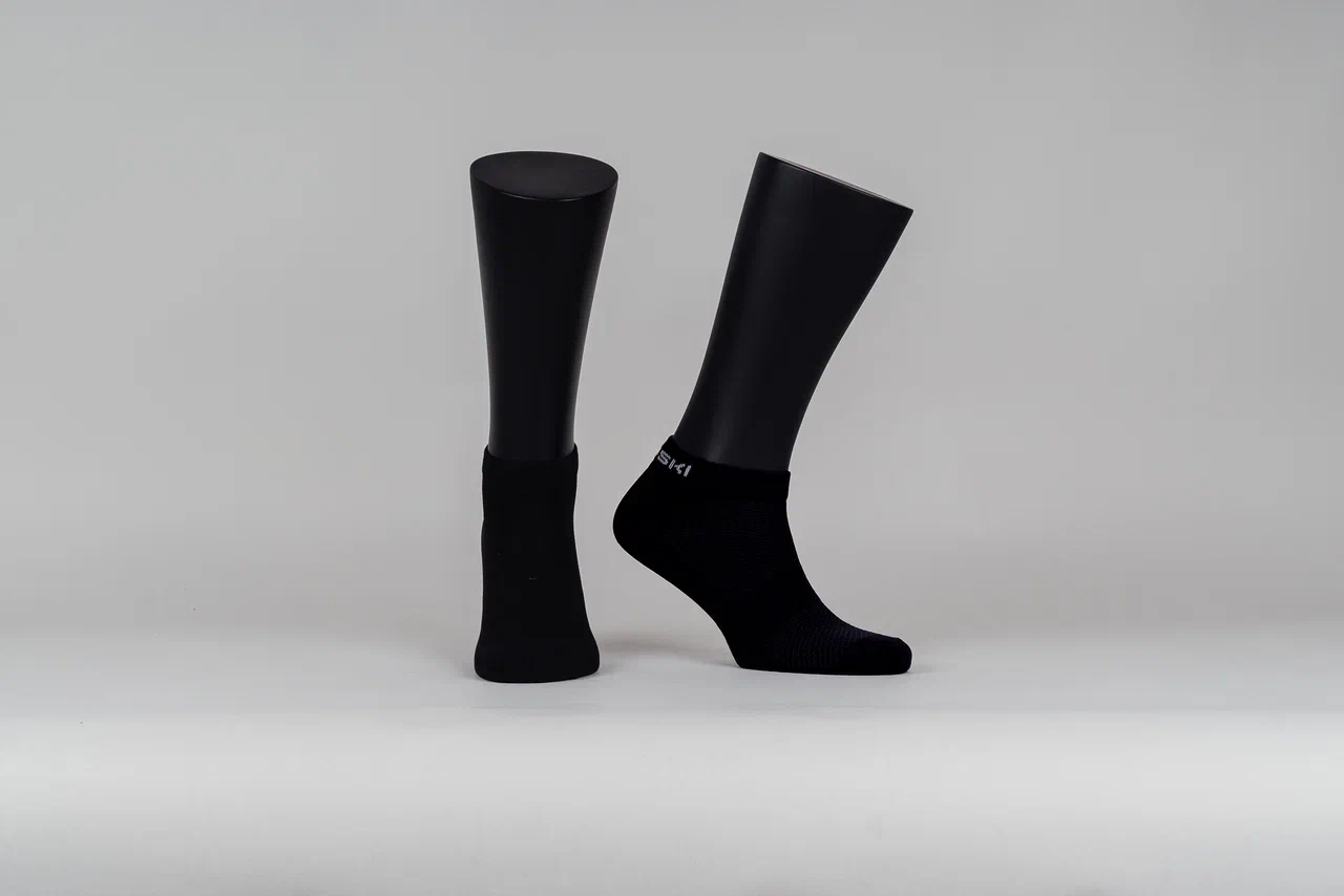 NSV406100 Носки NordSki Run black 2 пары р.39-42