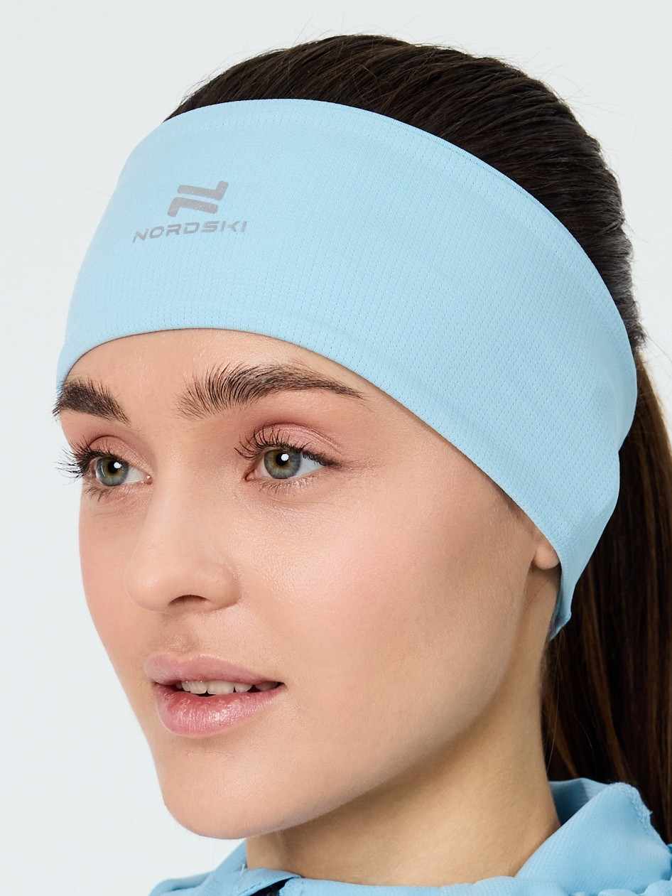 NSV231029 Повязка Nordski Warm Pearl Blue