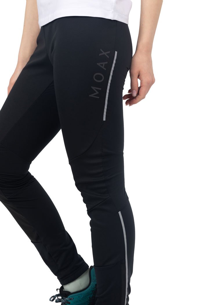 SW29002-10000 Брюки жен. MOAX Delda Light Softshell черн. р.XL