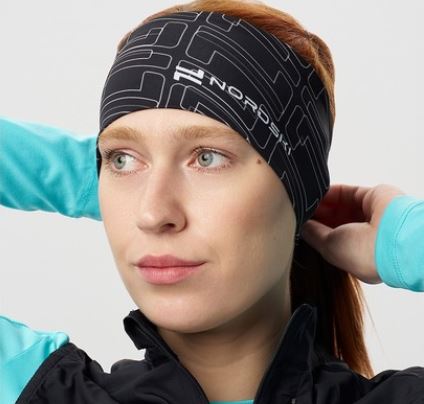 NSV1135100 Повязка Nordski Graphic Black