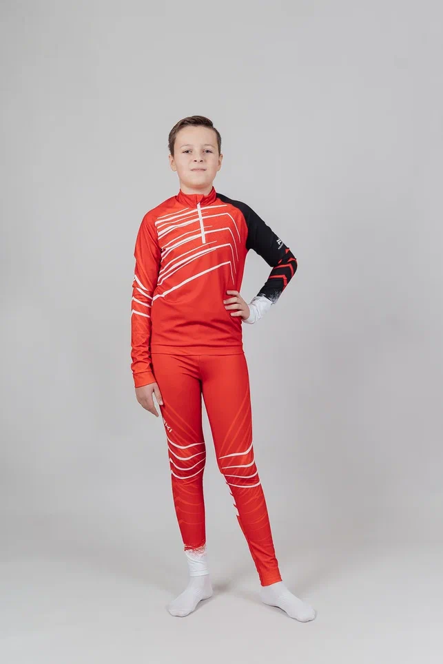 NSJ493910 Комбинезон NordSki Jr PRO Red/Black р.146