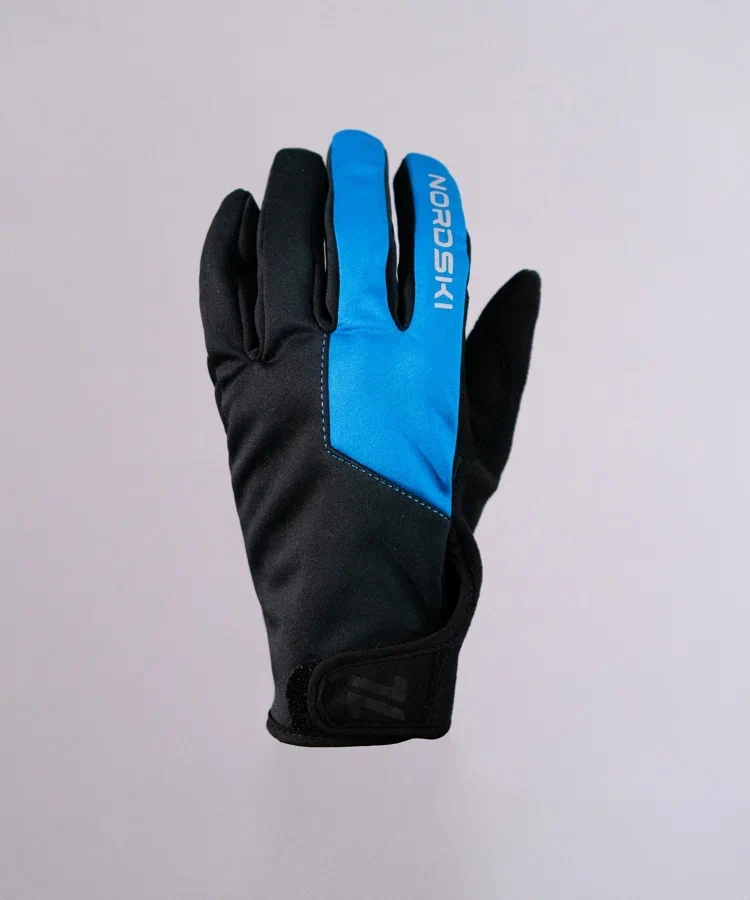 NSJ136170 Перчатки дет. NordSki Jr Motion WS black/blue р.L