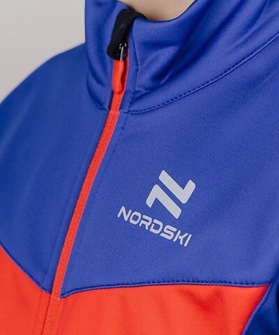 NSJ842797 Разминочная куртка Nordski Jr.Base Patriot (158)
