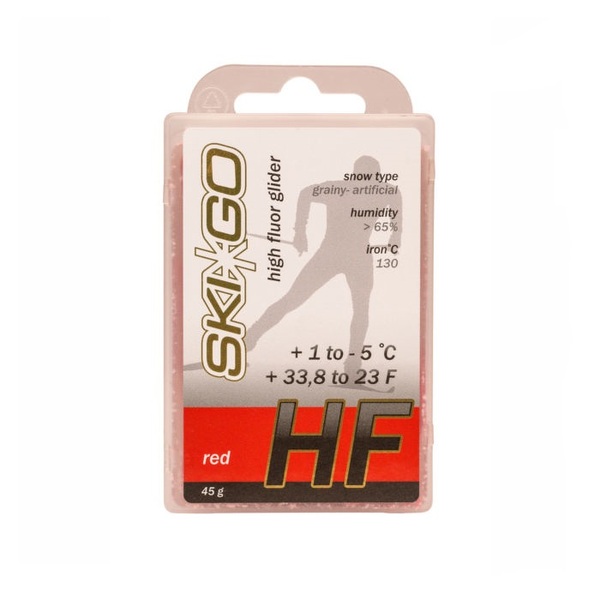 63016 Парафин SKI-GO HF (+1...-5) RED кр.зерн.снег