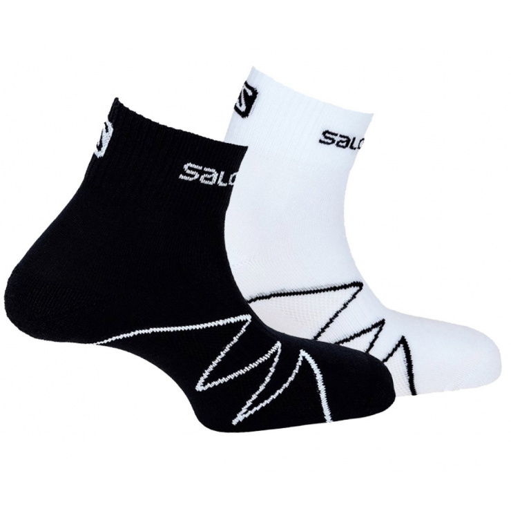351593 Носки SALOMON XA PRO 2 PACK BLACK/White р.S