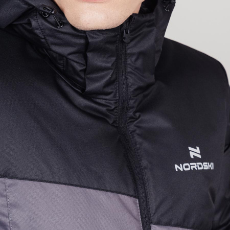 NSM346201 Куртка утепленная NORDSKI ACTIVE black/grey р.S
